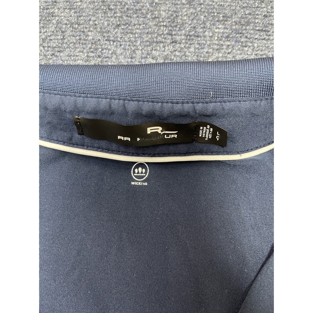 Polo Ralph Lauren Ryder Cup USA 2020 Shirt Mens L Blue Golf Wicking Short Sleeve - Picture 4 of 7